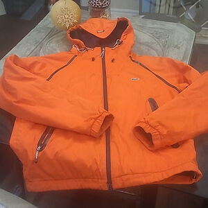 LACOSTE Live Gymmic Taped Seam Men's Jacket - Orange size 50